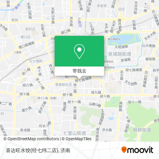 喜达旺水饺(经七纬二店)地图
