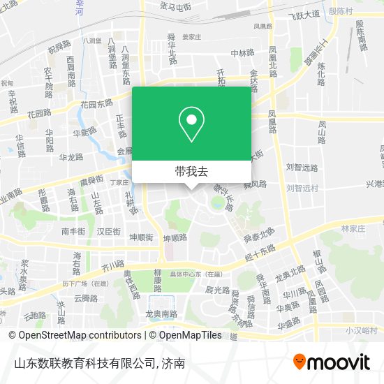 山东数联教育科技有限公司地图