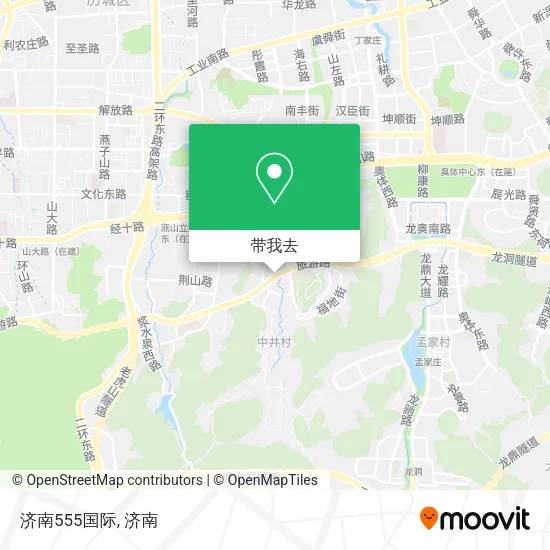 济南555国际地图