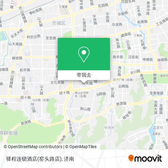 驿程连锁酒店(窑头路店)地图