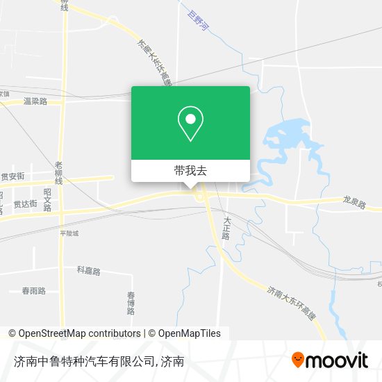 济南中鲁特种汽车有限公司地图