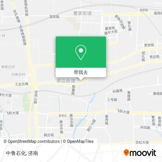 中鲁石化地图
