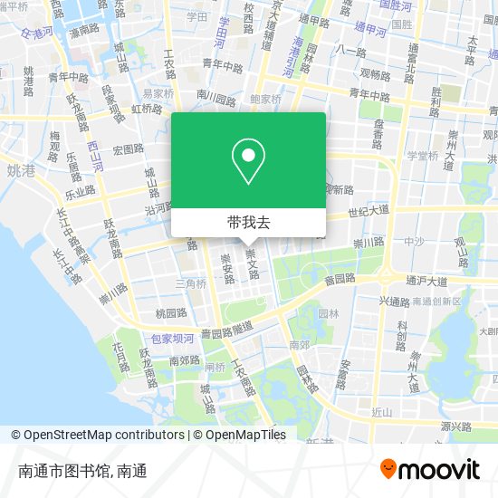 南通市图书馆地图