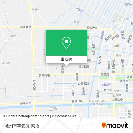 通州市车管所地图