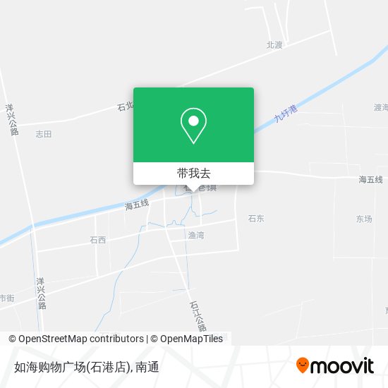 如海购物广场(石港店)地图