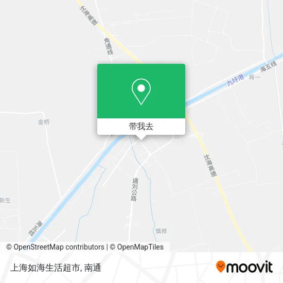 上海如海生活超市地图