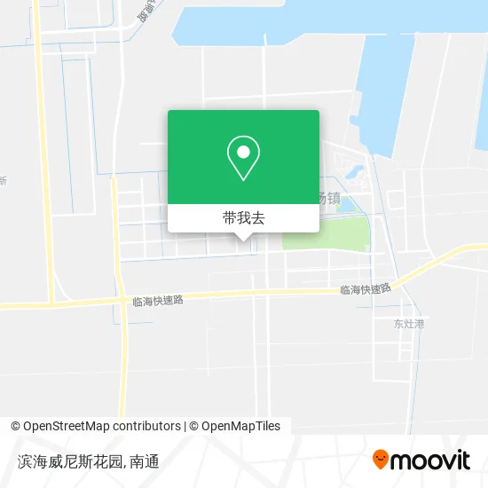滨海威尼斯花园地图