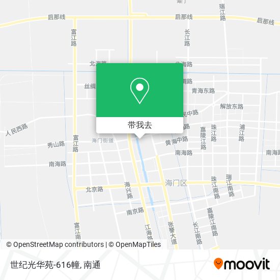 世纪光华苑-616幢地图