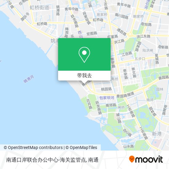 南通口岸联合办公中心-海关监管点地图