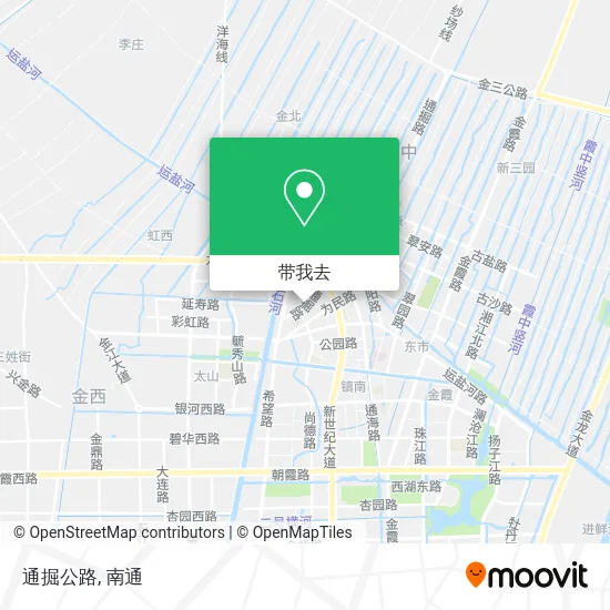 通掘公路地图