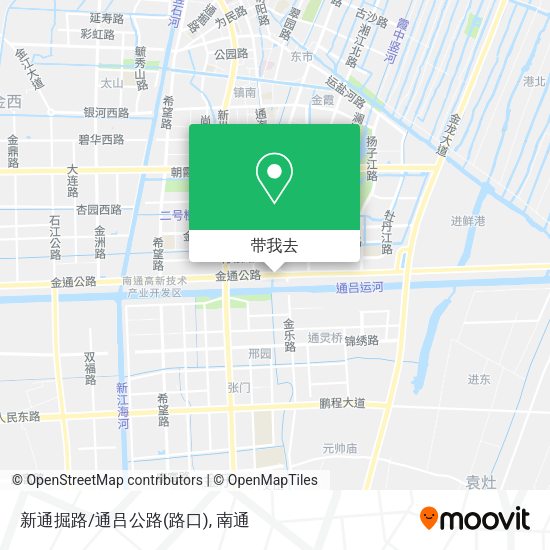新通掘路/通吕公路(路口)地图