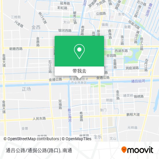 通吕公路/通掘公路(路口)地图