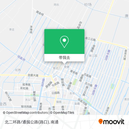 北二环路/通掘公路(路口)地图