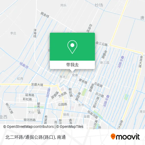 北二环路/通掘公路(路口)地图