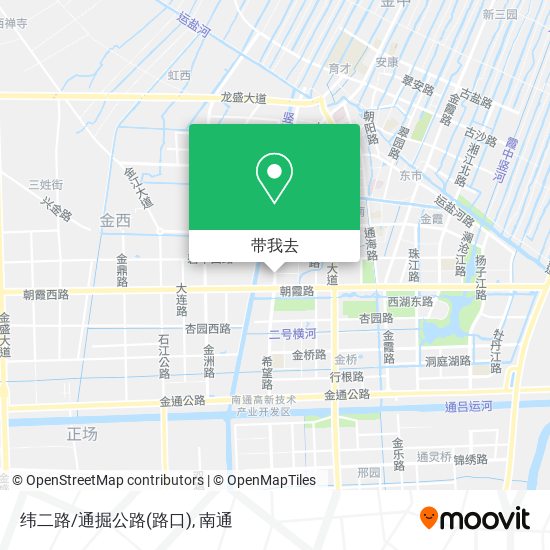 纬二路/通掘公路(路口)地图