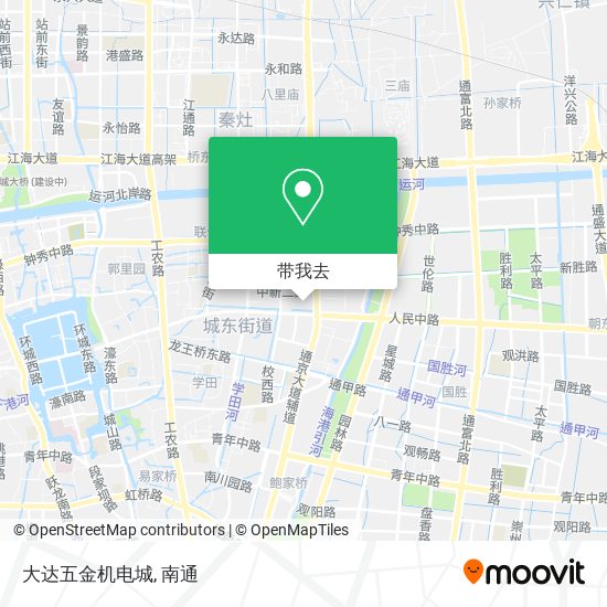 大达五金机电城地图