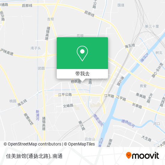佳美旅馆(通扬北路)地图