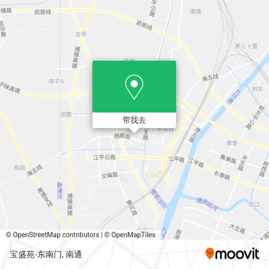 宝盛苑-东南门地图
