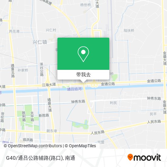 G40/通吕公路辅路(路口)地图