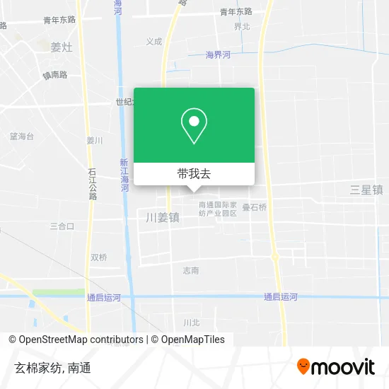 玄棉家纺地图