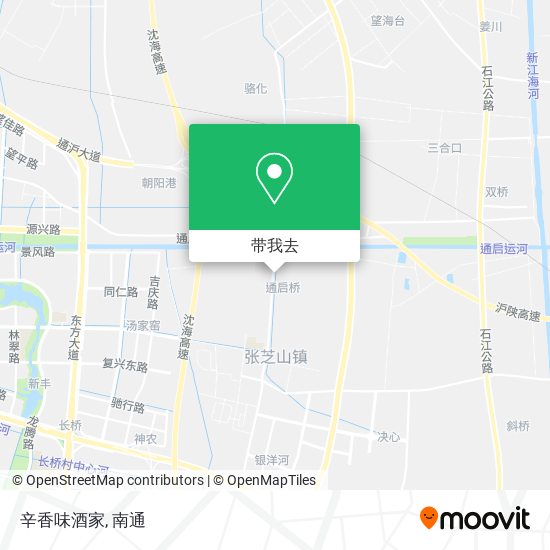 辛香味酒家地图