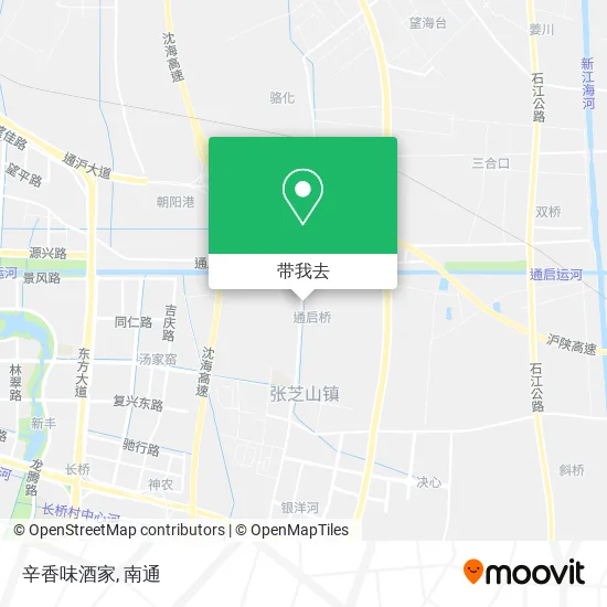 辛香味酒家地图