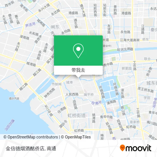 金信德烟酒酩侨店地图