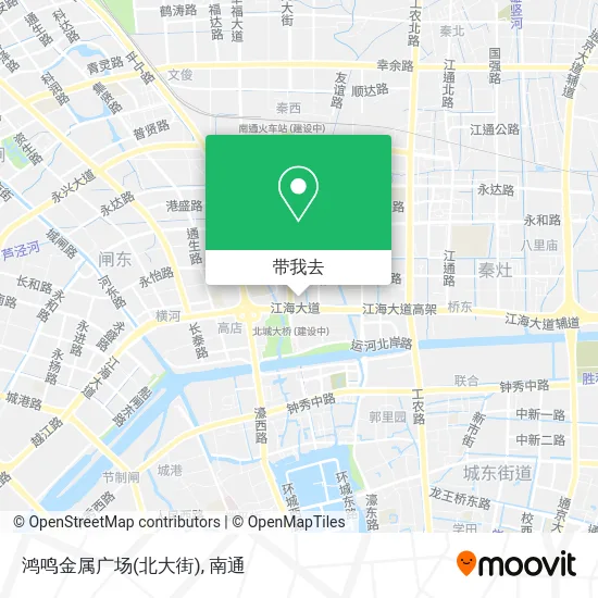 鸿鸣金属广场(北大街)地图