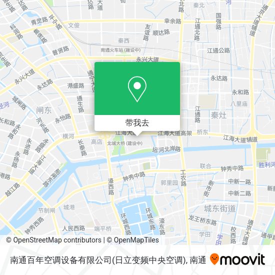 南通百年空调设备有限公司(日立变频中央空调)地图