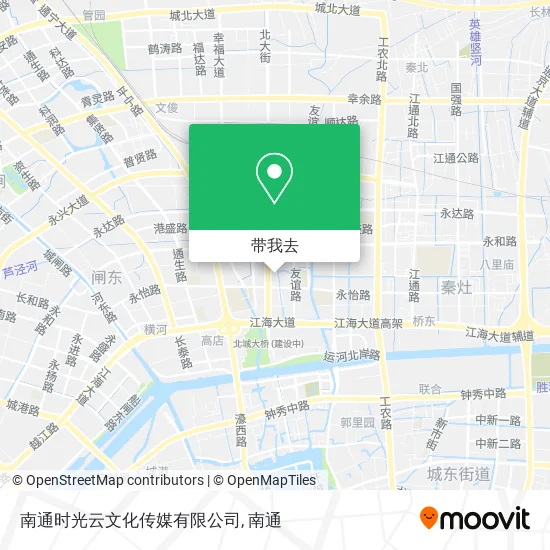 南通时光云文化传媒有限公司地图