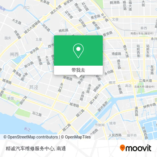 精诚汽车维修服务中心地图