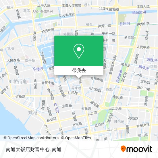南通大饭店财富中心地图
