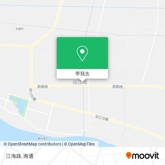 江海路地图