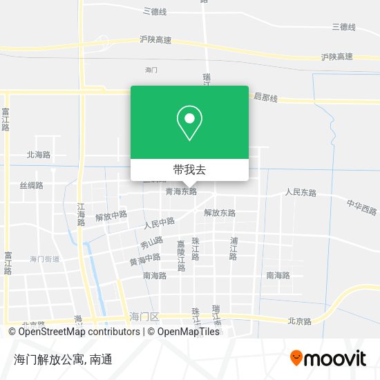 海门解放公寓地图