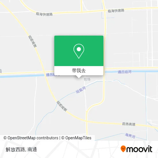 解放西路地图