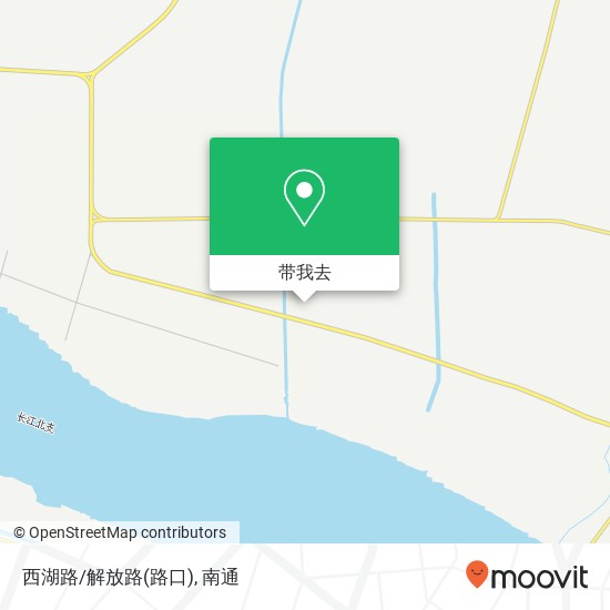 西湖路/解放路(路口)地图