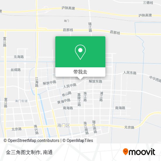 金三角图文制作地图