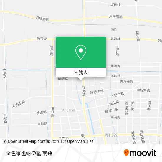 金色维也纳-7幢地图