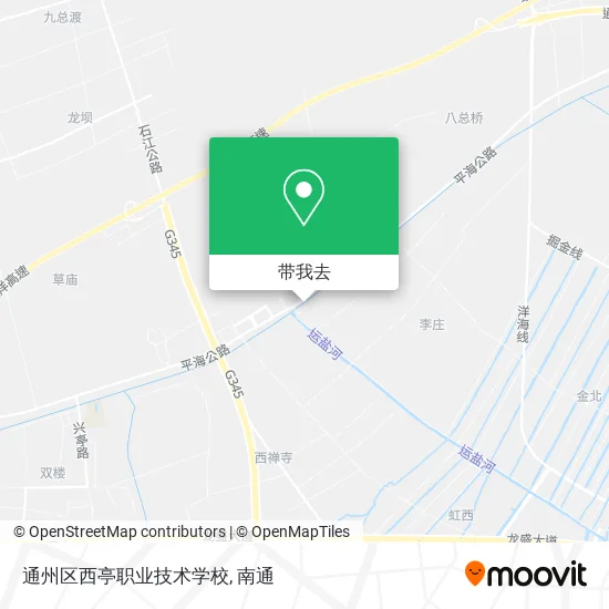 通州区西亭职业技术学校地图