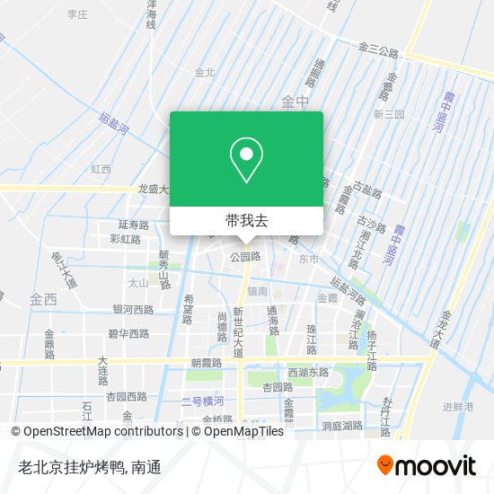 老北京挂炉烤鸭地图