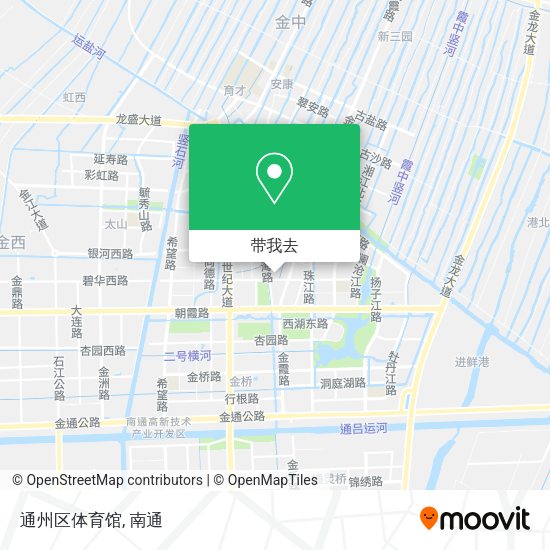 通州区体育馆地图