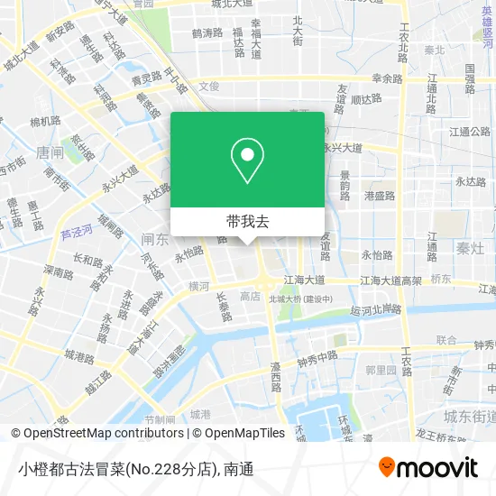 小橙都古法冒菜(No.228分店)地图
