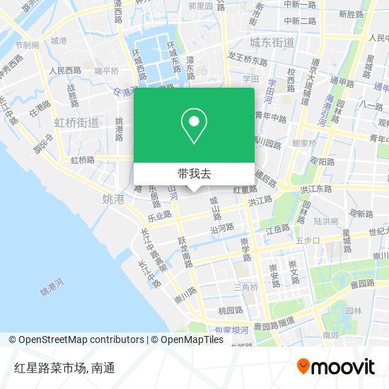 红星路菜市场地图
