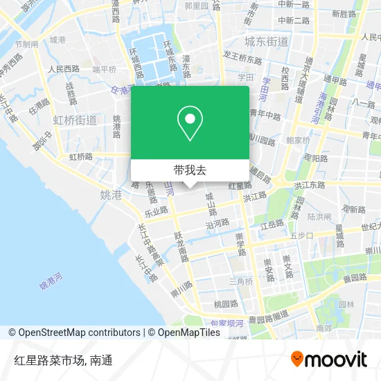 红星路菜市场地图