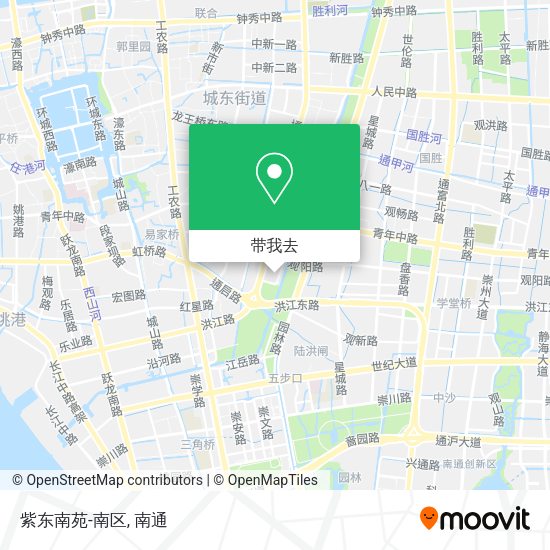 紫东南苑-南区地图