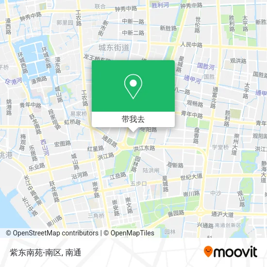 紫东南苑-南区地图