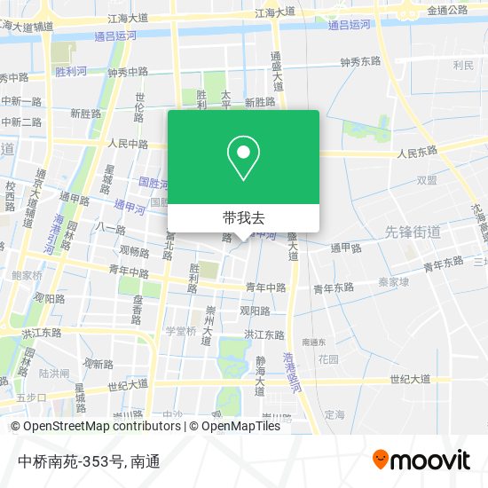 中桥南苑-353号地图