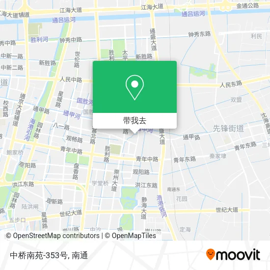 中桥南苑-353号地图