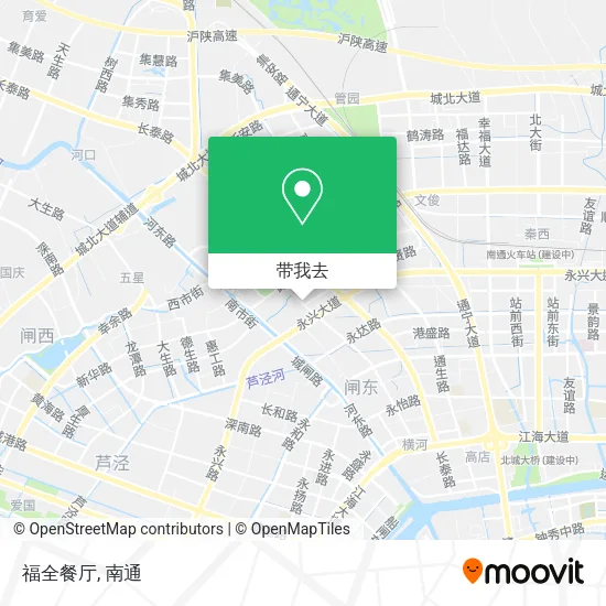 福全餐厅地图