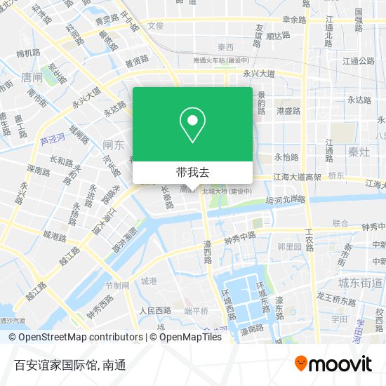 百安谊家国际馆地图